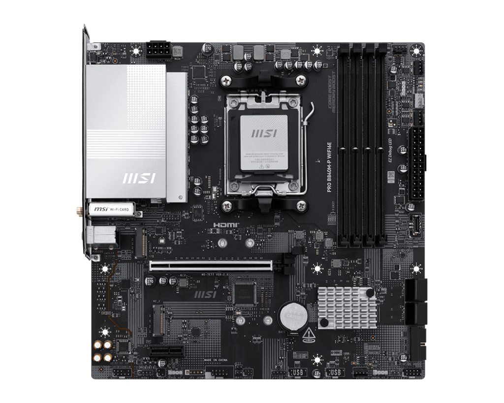 Mainboard MSI PRO B840M-P WIFI6E
