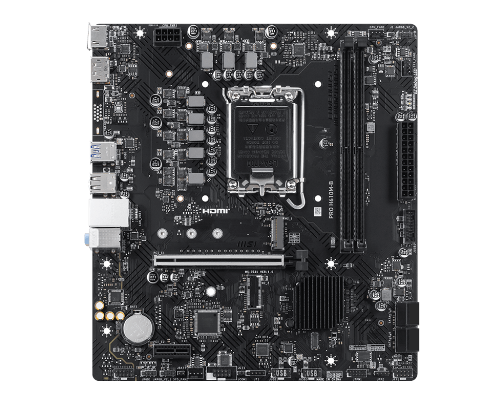 Mainboard MSI PRO H610M-B DDR5