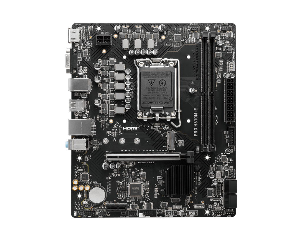 Mainboard MSI PRO H610M-E DDR5