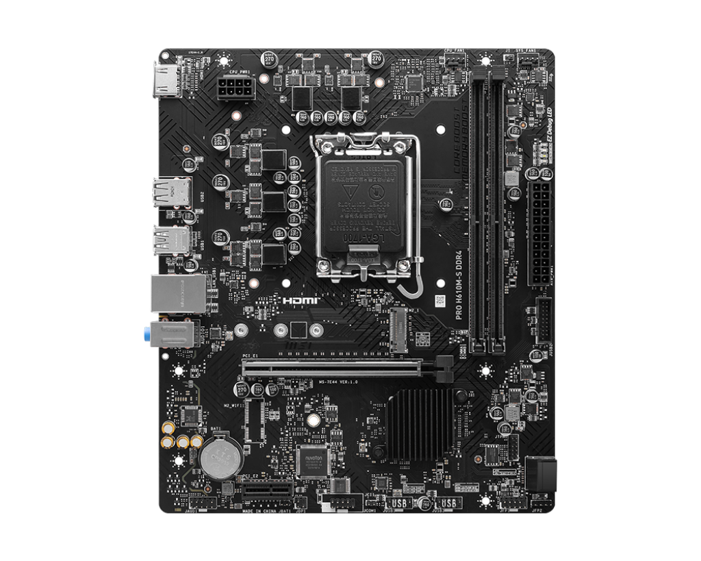 Mainboard MSI PRO H610M-S DDR4