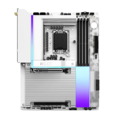 Mainboard NZXT N9 Z890 LGA 1851 ATX Gaming Cao Cấp, Hỗ Trợ DDR5, PCIe 5.0, Wi-Fi 7, Thunderbolt 4, RGB Lighting