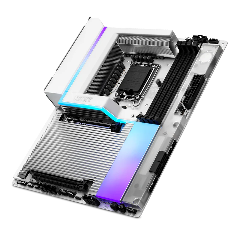Mainboard NZXT N9 Z890 LGA 1851 ATX Gaming Cao Cấp, Hỗ Trợ DDR5, PCIe 5.0, Wi-Fi 7, Thunderbolt 4, RGB Lighting