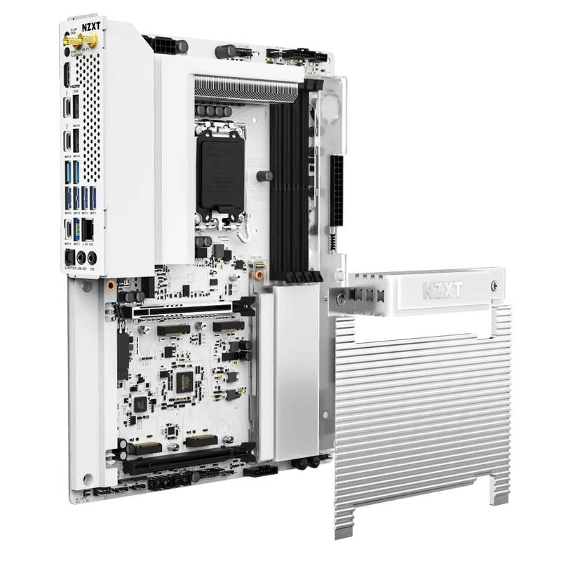 Mainboard NZXT N9 Z890 LGA 1851 ATX Gaming Cao Cấp, Hỗ Trợ DDR5, PCIe 5.0, Wi-Fi 7, Thunderbolt 4, RGB Lighting