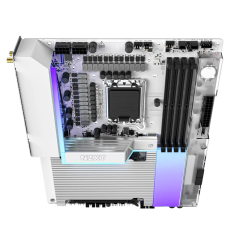 Mainboard NZXT N9 Z890 LGA 1851 ATX Gaming Cao Cấp, Hỗ Trợ DDR5, PCIe 5.0, Wi-Fi 7, Thunderbolt 4, RGB Lighting