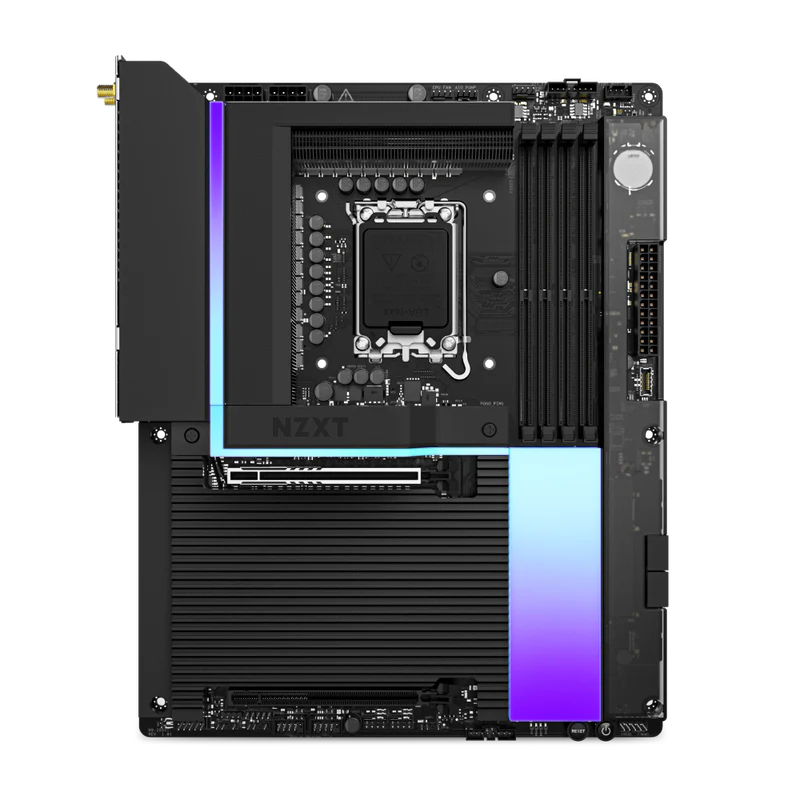 Mainboard NZXT N9 Z890 LGA 1851 ATX Gaming Cao Cấp, Hỗ Trợ DDR5, PCIe 5.0, Wi-Fi 7, Thunderbolt 4, RGB Lighting