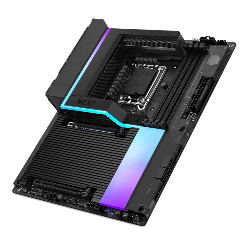 Mainboard NZXT N9 Z890 LGA 1851 ATX Gaming Cao Cấp, Hỗ Trợ DDR5, PCIe 5.0, Wi-Fi 7, Thunderbolt 4, RGB Lighting
