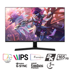 Màn hình AIWA MZ270L-Y (27 inch/165Hz/QHD/IPS)