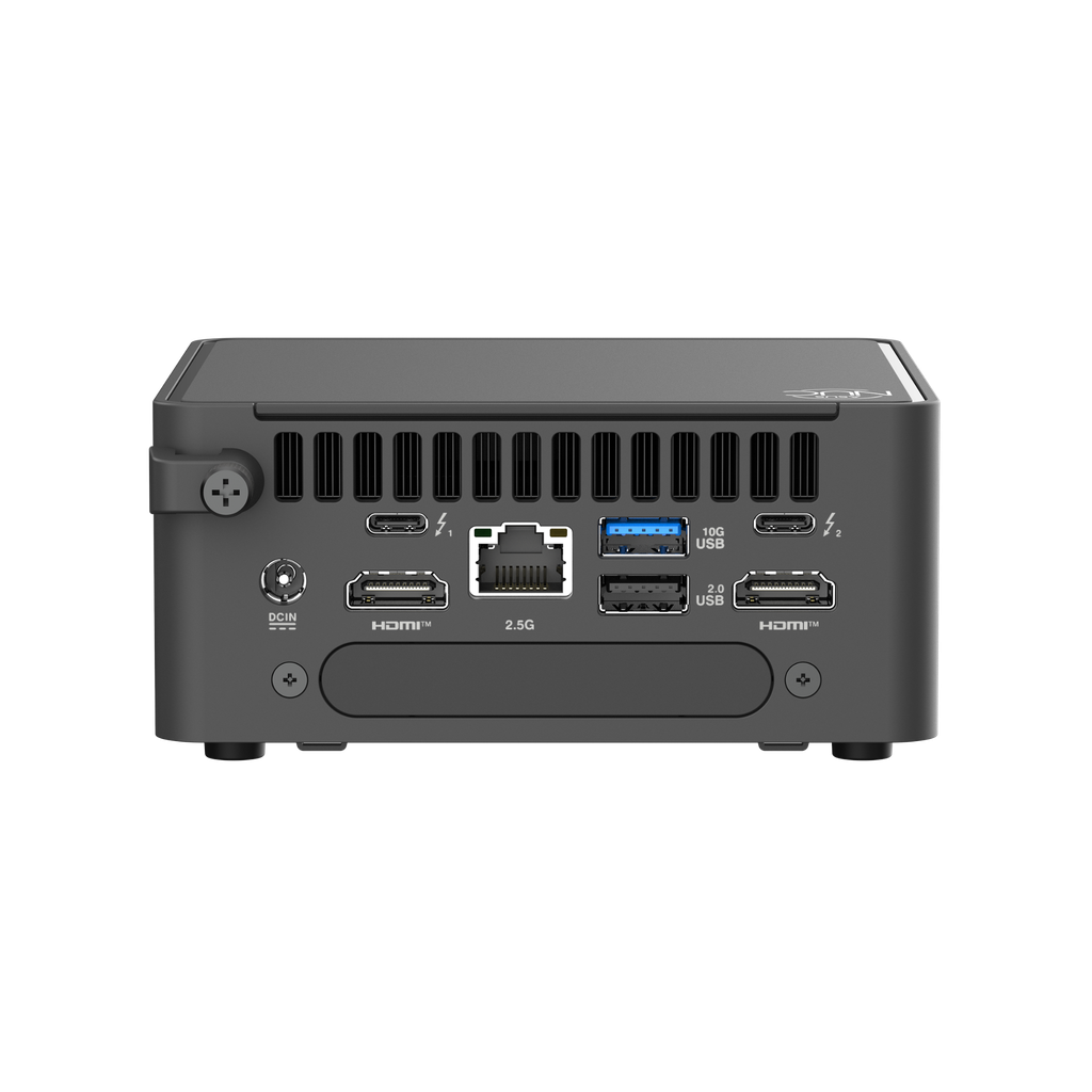 BỘ MINI PC ASUS NUC 15 PRO TALL BNUC15CRHI500000 Black (Core 5, Thunderbolt 4, Wi-Fi 7)