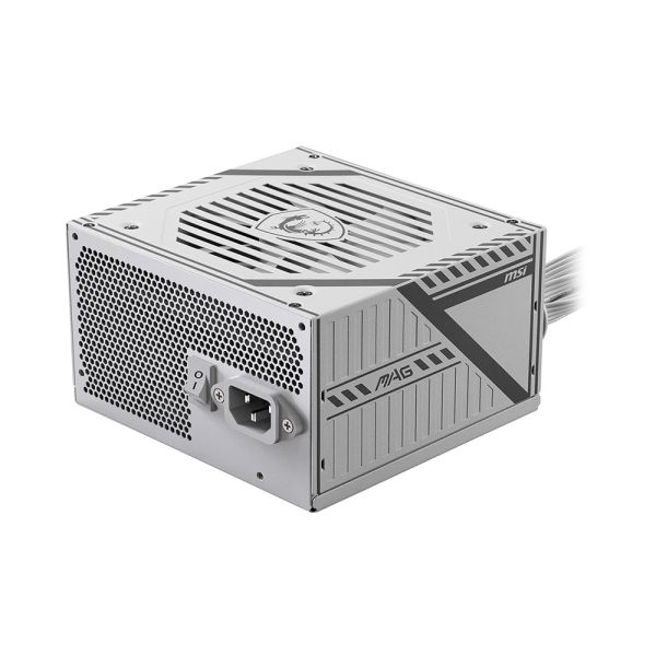 Nguồn máy tính MSI MAG A650BNL White 650W 80 PLUS Bronze