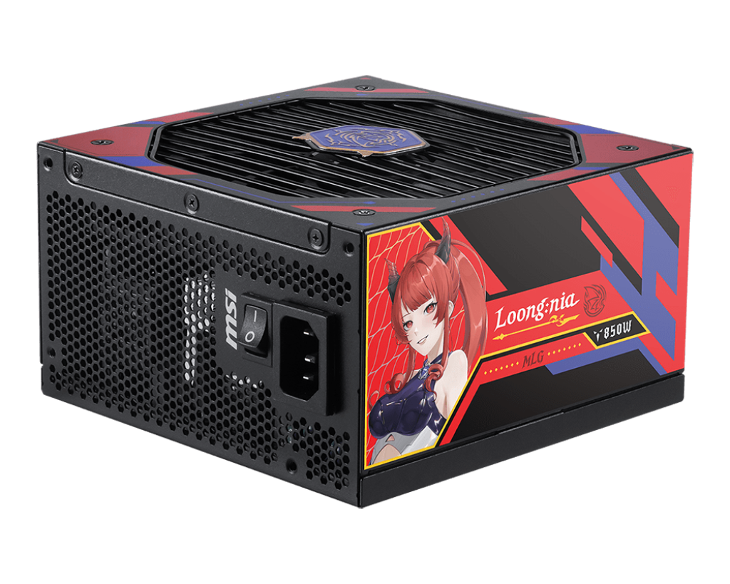 Nguồn máy tính MSI MAG A850GLS MLG EDITION 850W 80 PLUS Gold Full Modular ATX 3.1 PCIe 5.0