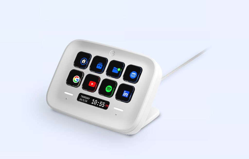 Phụ kiện Elgato Stream Deck Neo (8 phím, Đen/ Trắng)