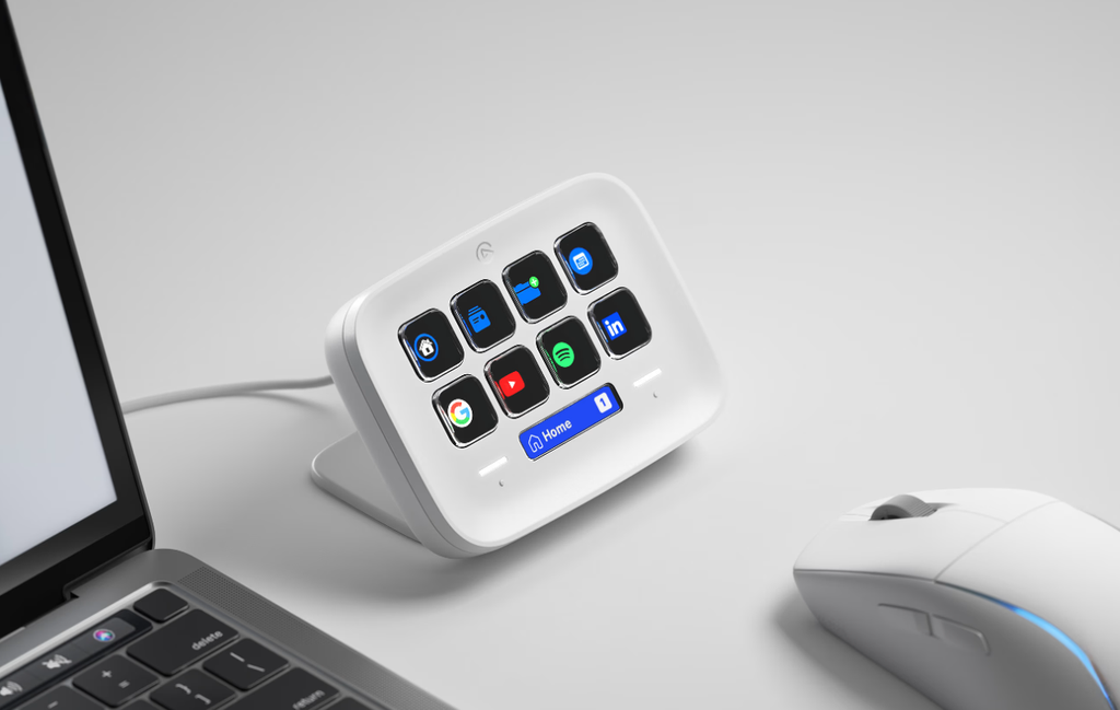 Phụ kiện Elgato Stream Deck Neo (8 phím, Đen/ Trắng)