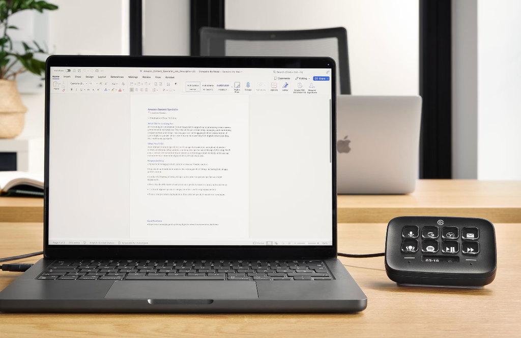 Phụ kiện Elgato Stream Deck Neo (8 phím, Đen/ Trắng)