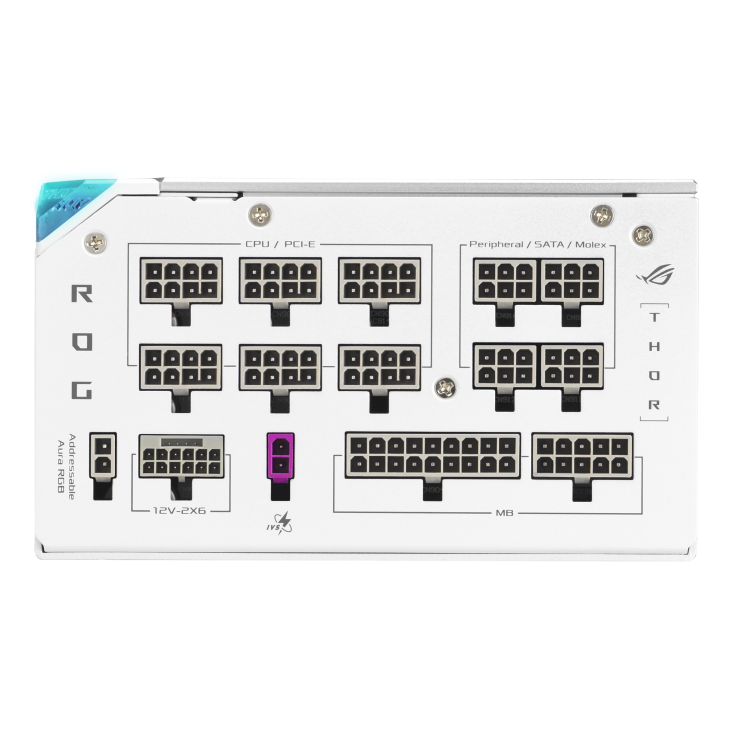 Nguồn máy tính Asus ROG THOR 1200W Platinum III White Edition