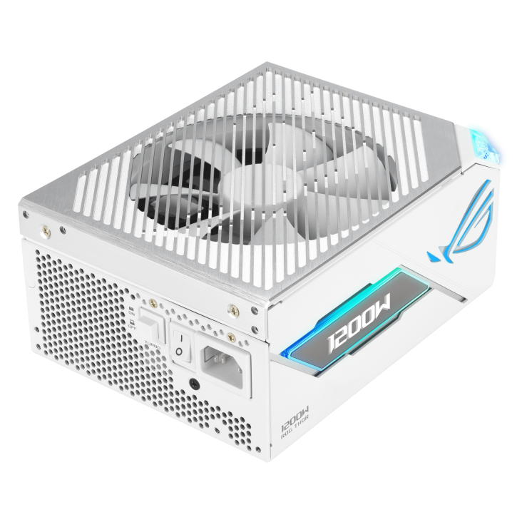 Nguồn máy tính Asus ROG THOR 1200W Platinum III White Edition