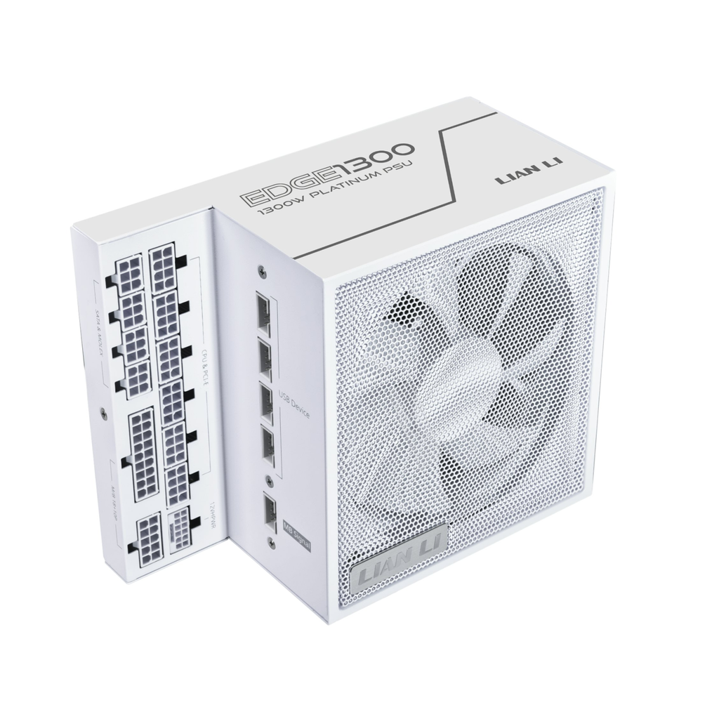 Nguồn máy tính Lian Li EDGE 1300W White 80 PLUS PLATINUM Fully Modular ATX 3.1