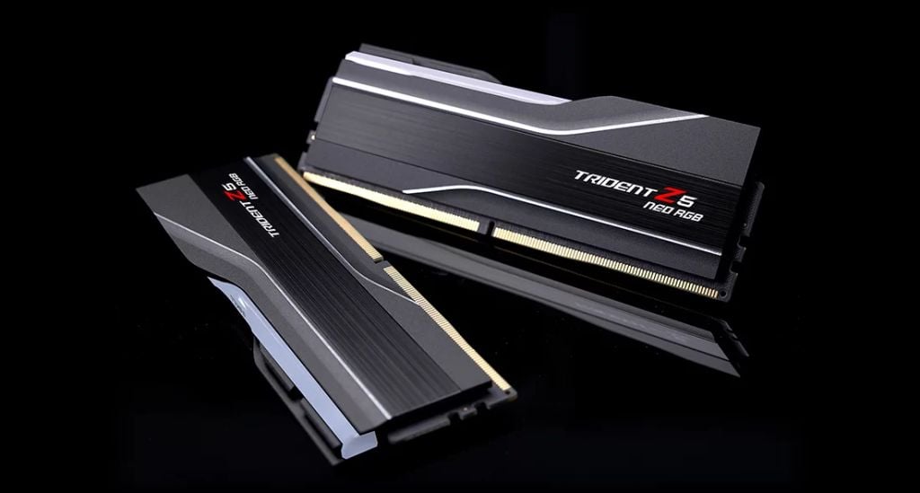 Ram G.SKILL Trident Z5 Neo RGB 32GB 6000MHz DDR5 (16GBx2) F5-6000J3636F16GX2-TZ5NR