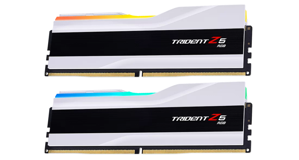 Ram G.SKILL Trident Z5 RGB 64GB 6000MHz DDR5 (32GBx2) White F5-6000J3636F32GX2-TZ5RW
