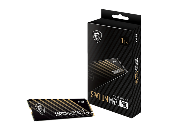 SSD MSI SPATIUM M470 PRO PCIe 4.0 NVMe M.2
