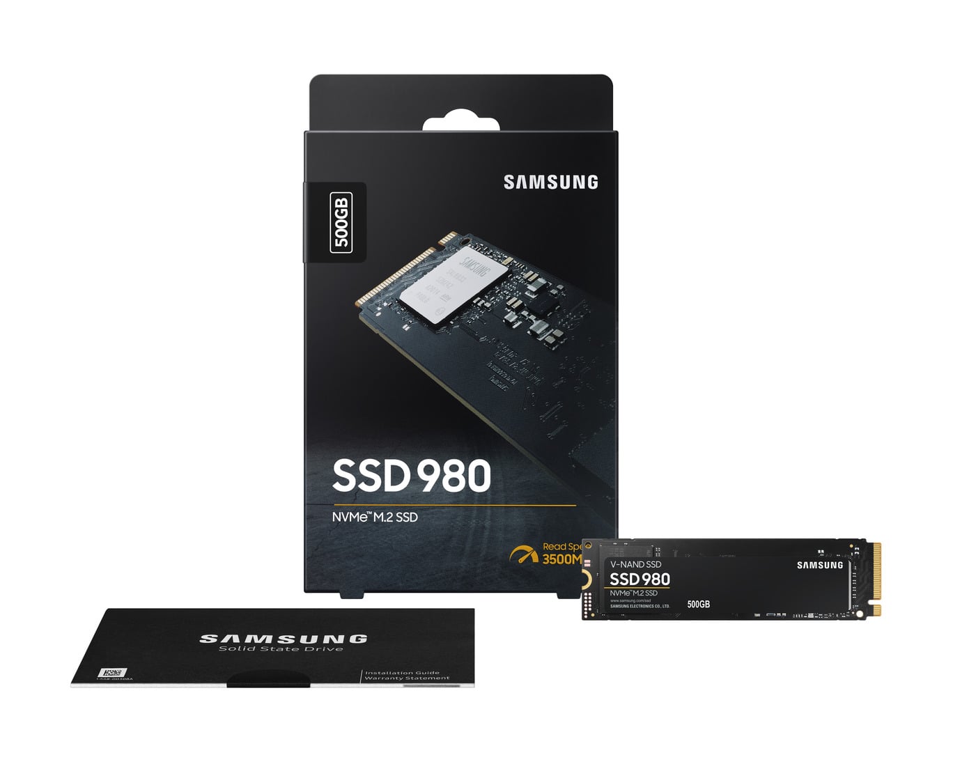 SSD Samsung 980 NVMe M.2 500GB (MZ-V8V500BW)