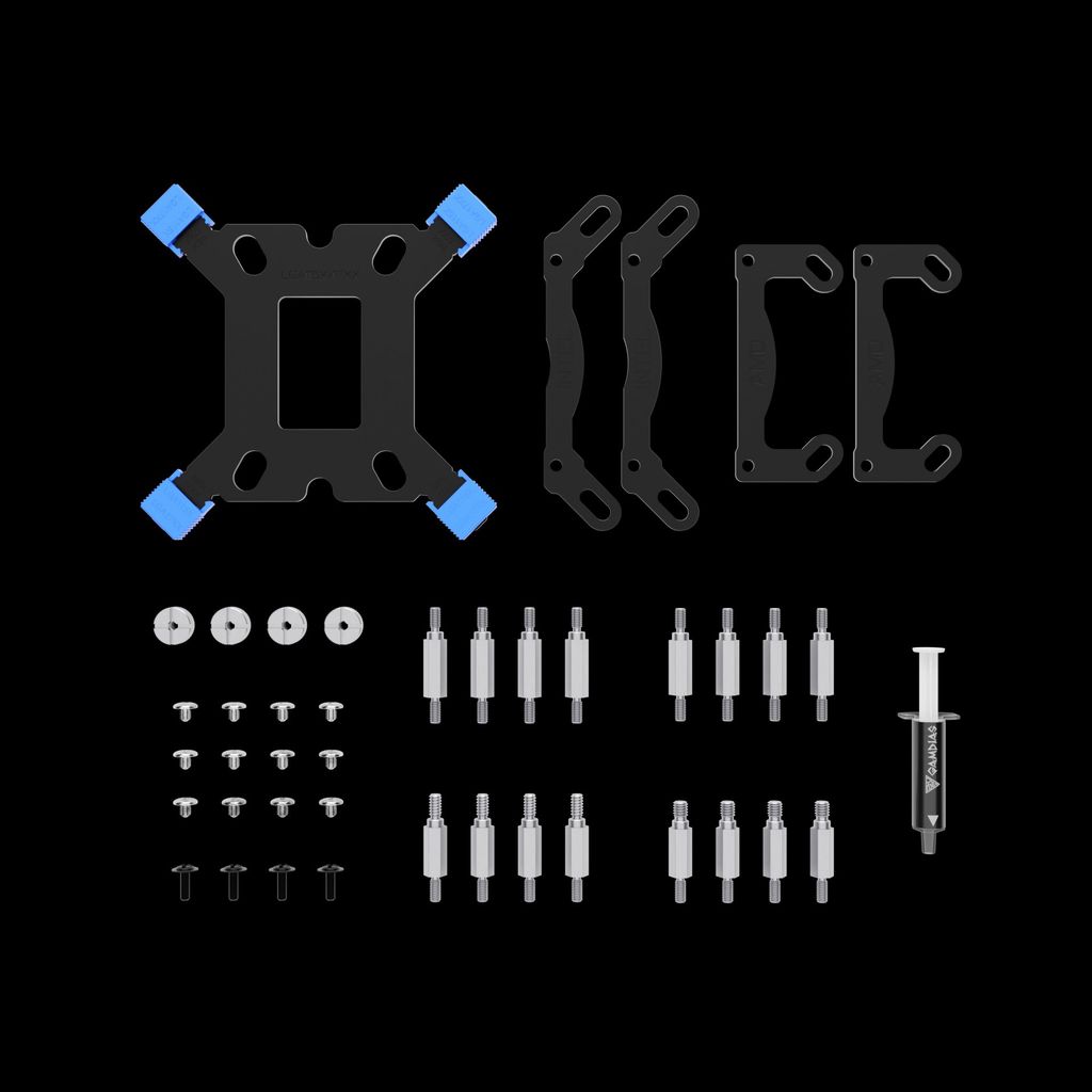 Tản nhiệt nước AIO GAMDIAS AURA GL360 V2 ARGB Black