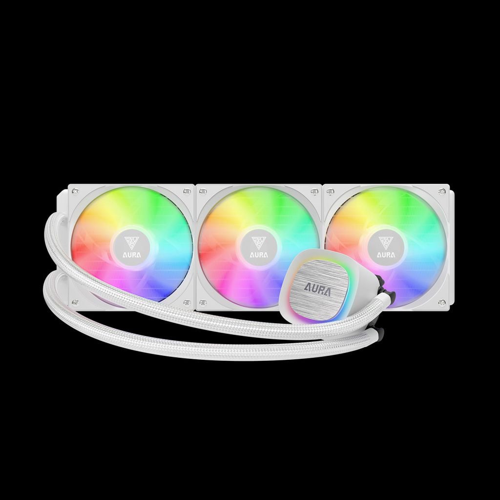 Tản nhiệt nước AIO GAMDIAS AURA GL360 V2 ARGB White