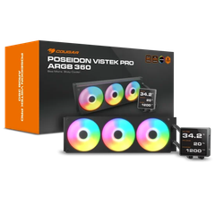 Tản nhiệt nước AIO Cougar Poseidon Vistek Pro ARGB 360