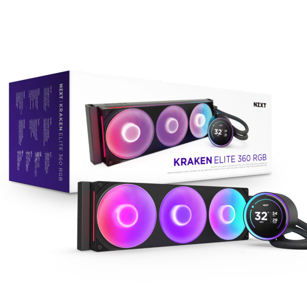 Tản nhiệt nước AIO NZXT Kraken Elite 420 RGB