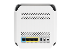 Router Mesh ASUS ROG Rapture GT6 White (Bộ 2 chiếc) - WiFi 6 Tri-Band, 9 ăng-ten, LAN 2.5G, CPU 1.7GHz, Tăng tốc Game 3 cấp độ