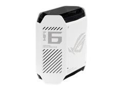 Router Mesh ASUS ROG Rapture GT6 White (Bộ 2 chiếc) - WiFi 6 Tri-Band, 9 ăng-ten, LAN 2.5G, CPU 1.7GHz, Tăng tốc Game 3 cấp độ