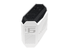 Router Mesh ASUS ROG Rapture GT6 White (Bộ 2 chiếc) - WiFi 6 Tri-Band, 9 ăng-ten, LAN 2.5G, CPU 1.7GHz, Tăng tốc Game 3 cấp độ
