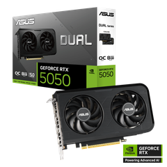 VGA ASUS Dual GeForce RTX™ 5050 8GB GDDR6 OC Edition