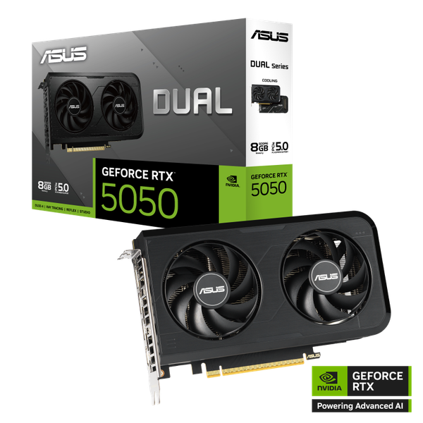 VGA ASUS Dual GeForce RTX™ 5050 8GB GDDR6