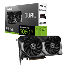 VGA ASUS Dual GeForce RTX™ 5060 Ti 8GB GDDR7