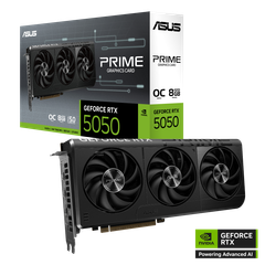 VGA ASUS Prime GeForce RTX™ 5050 8GB GDDR6 OC Edition
