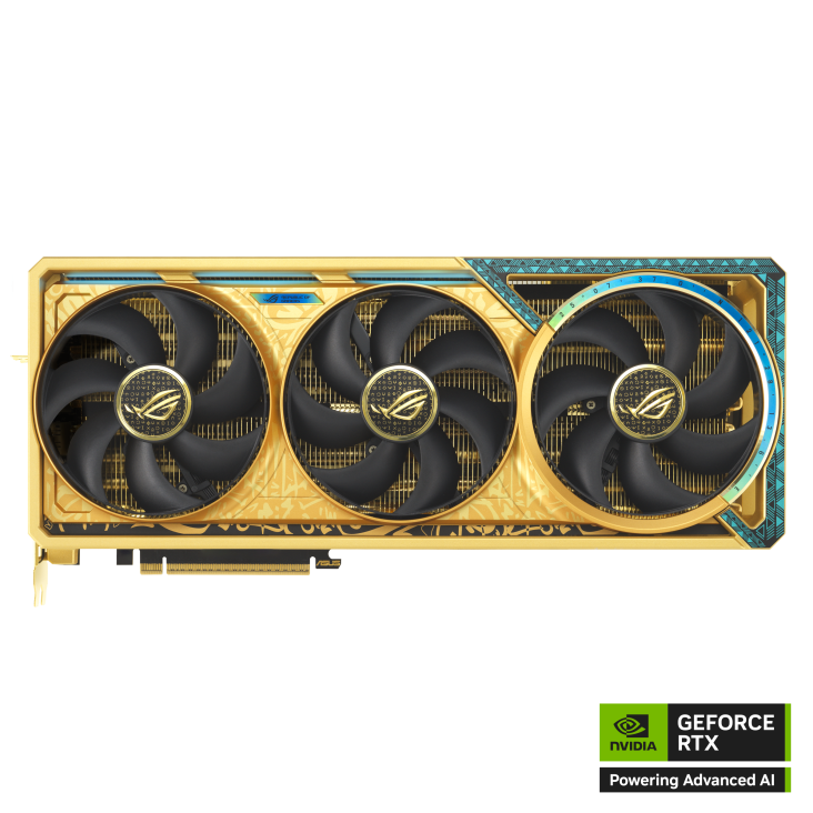 VGA ASUS ROG Astral GeForce RTX™ 5080 Dhahab CORE OC Edition