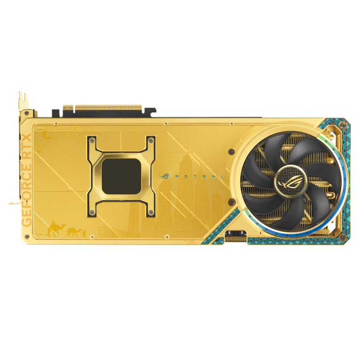 VGA ASUS ROG Astral GeForce RTX™ 5090 Dhahab OC Edition