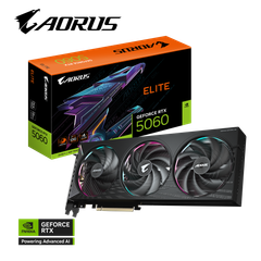 VGA GIGABYTE AORUS GeForce RTX™ 5060 ELITE 8G