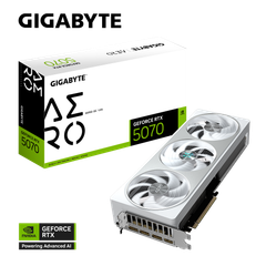 VGA GIGABYTE GeForce RTX™ 5070 AERO OC 12G