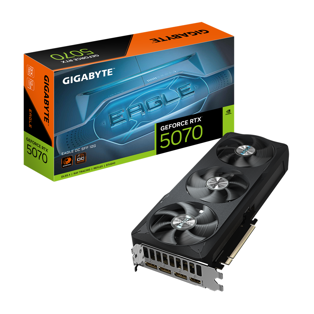 VGA GIGABYTE GeForce RTX™ 5070 EAGLE OC SFF 12G