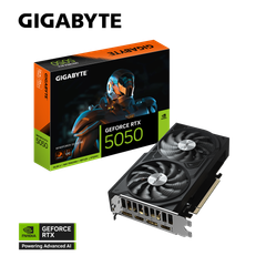 VGA GIGABYTE GeForce RTX™ 5050 WINDFORCE OC V2 8G