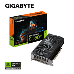 VGA GIGABYTE GeForce RTX™ 5060 Ti WINDFORCE MAX OC 16G