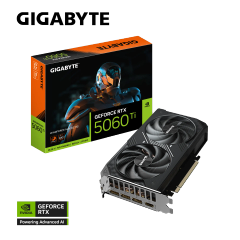 VGA GIGABYTE GeForce RTX™ 5060 Ti WINDFORCE MAX OC 8G
