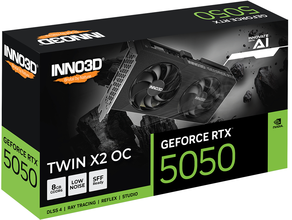 VGA INNO3D GeForce RTX™ 5050 TWIN X2 OC