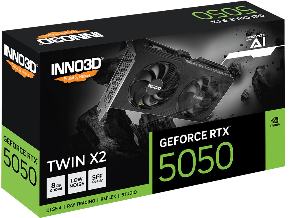 VGA INNO3D GeForce RTX™ 5050 TWIN X2