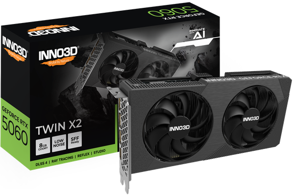 VGA INNO3D GeForce RTX™ 5060 TWIN X2
