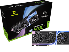 VGA Manli Black Stellar GeForce RTX™ 5060 Ti OC 16GB