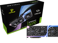 VGA Manli Black Stellar GeForce RTX™ 5070 OC 12GB GDDR7
