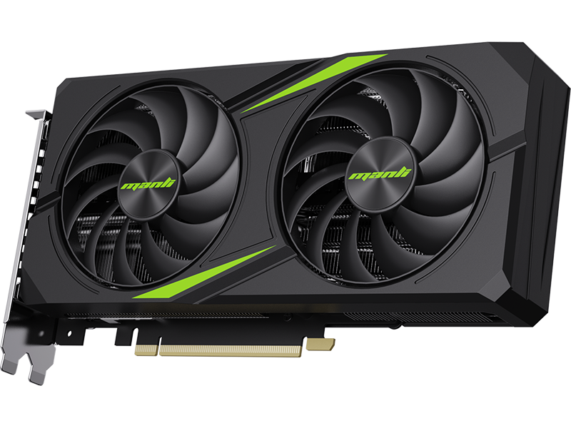 VGA Manli Nebula GeForce RTX™ 5070 12GB GDDR7 Twin