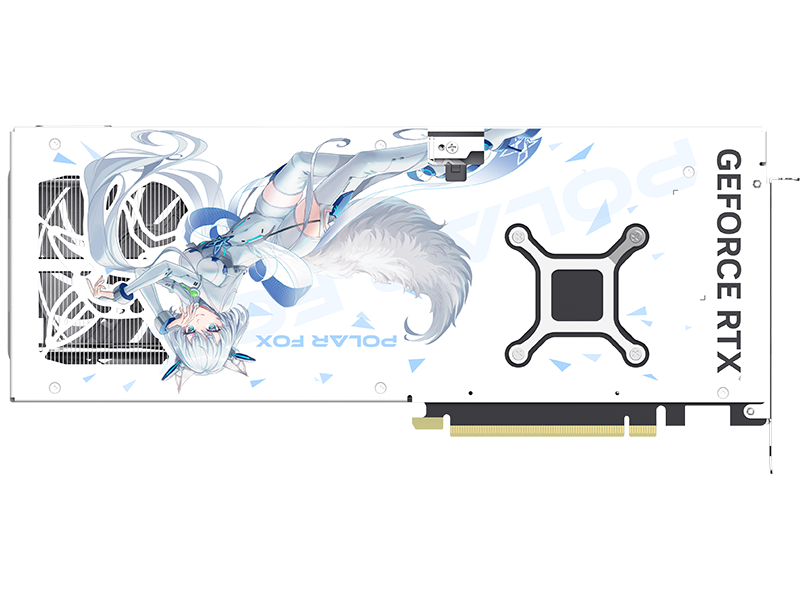 VGA Manli Polar Fox GeForce RTX 5060 OC 8GB GDDR7